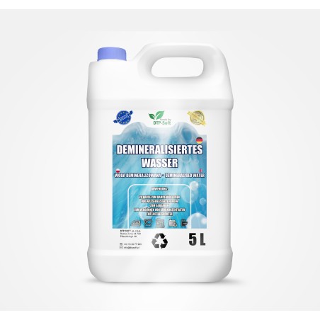 10L Woda Demineralizowana Destylowana CZYSTA wysoka jakość 2 x 5L Premium