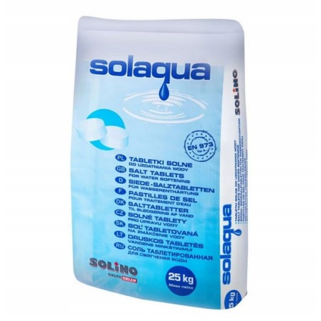 Solino Tabletki solne do zmiękczania wody Solaqua 25kg