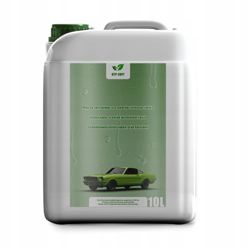 20L Płyn do spryskiwaczy Zielone Jabłko Sprysk letni 1x 20 litrów PREMIUM