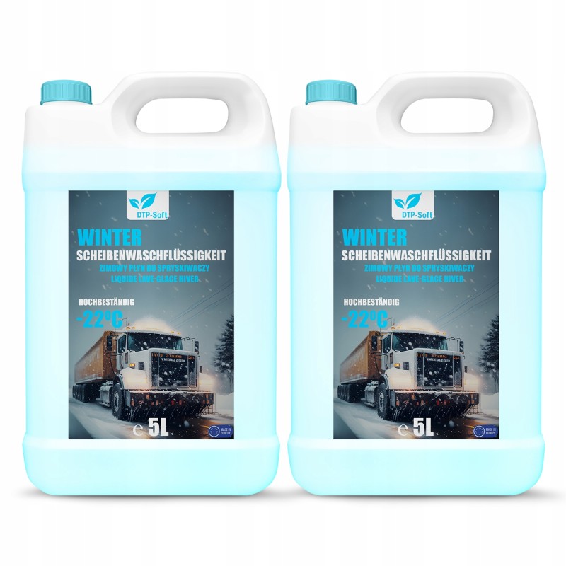 10L PŁYN DO SPRYSKIWACZY ZIMOWY -22 ZAPACHOWY 2 x 5L