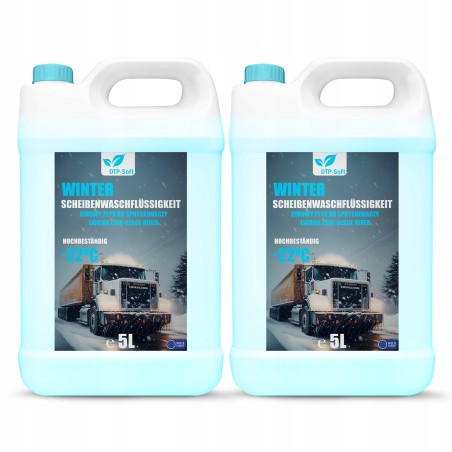 10L PŁYN DO SPRYSKIWACZY ZIMOWY -22 ZAPACHOWY 2 x 5L