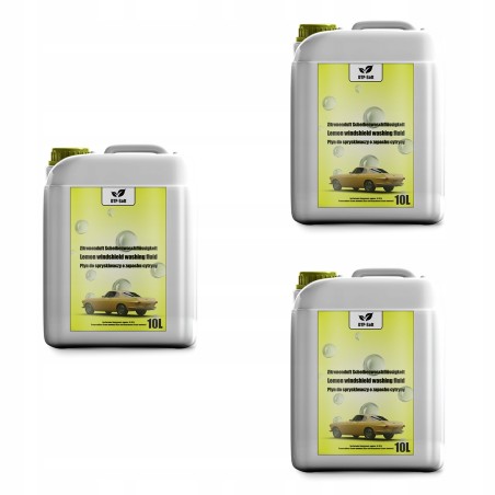 30L Płyn do spryskiwaczy Cytrusowy Sprysk letni 3 x 10 litrów TOP