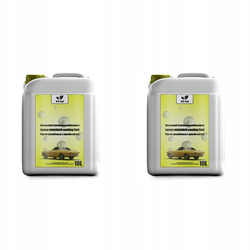 20L Płyn do spryskiwaczy Cytrusowy Sprysk letni 2 x 10 litrów TOP