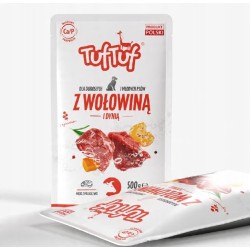 TUF TUF Saszetka dla psa Wołowina z Dynią 100g