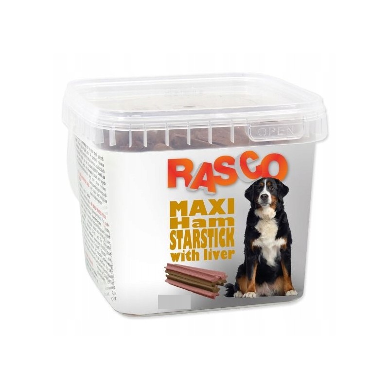 RASCO PRZYSMAK DLA PSA maxi ham starsticks 700g patyczki wątróbka smakołyk