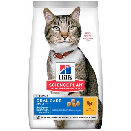 Hill's SP Adult Oral Care sucha karma dla dorosłych kotów 1+ 1,5kg