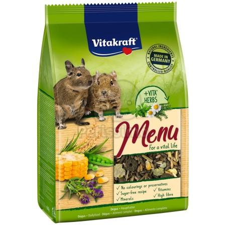 Vitakraft Menu Vital Koszatniczka 600g Pełnowartościowa Karma z Ziołami