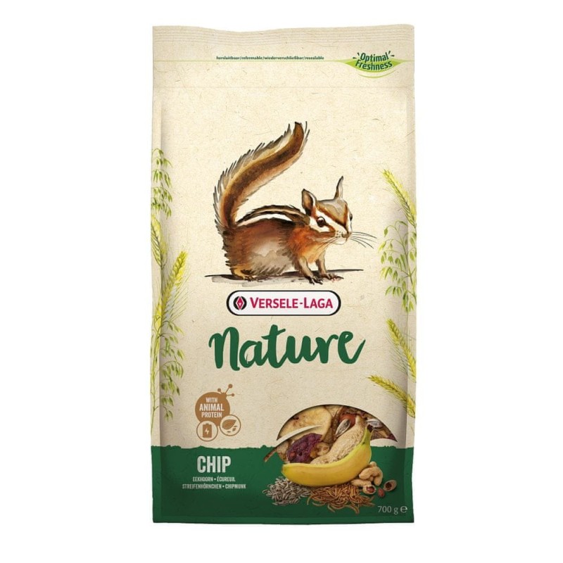 Versele-Laga Chip Nature 700g karma mieszanka dla wiewiórek orzechy ziarna