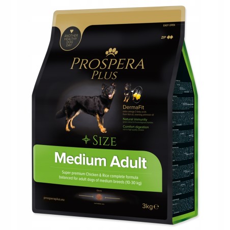 Prospera Plus Adult Medium sucha karma dla psów kurczak ryż 3kg