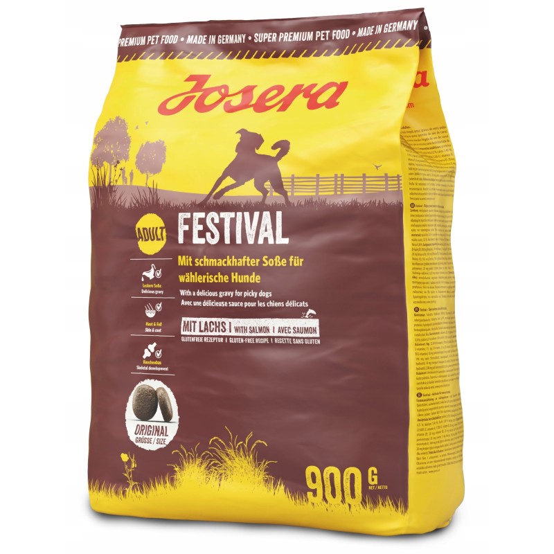 Josera Festival sucha karma dla wybrednych psów 900 g