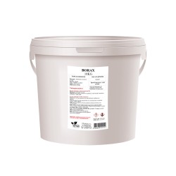 10kg BORAKS CZYSTY BORAX CZYSTOŚĆ 99,9% CZTEROBORAN SODU Wiaderko do prania