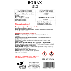 BORAKS CZYSTY BORAX CZTEROBORAN SODU czda 2x 1kg