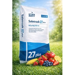 SALETRZAK 27 PLUS 25kg Nawóz azotowy GRUPA AZOTY granulat DO TRAWY WARZYW