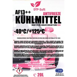 PŁYN CHŁODNIC CHŁODNICZY -35 C CZERWONY do AUDI BMW VW PREMIUM 20L