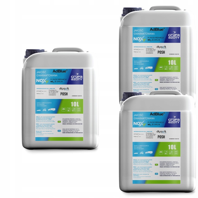AdBlue Płyn do Redukcji Emisji Spalin 3x10L