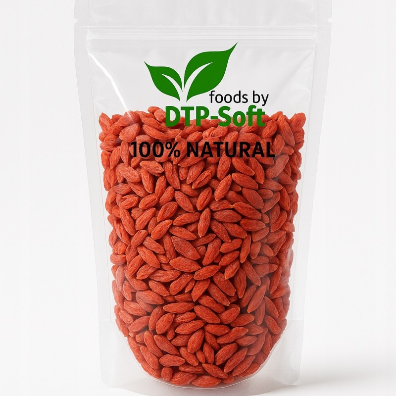 JAGODY GOJI suszone naturalnie super jakość owoce 1kg