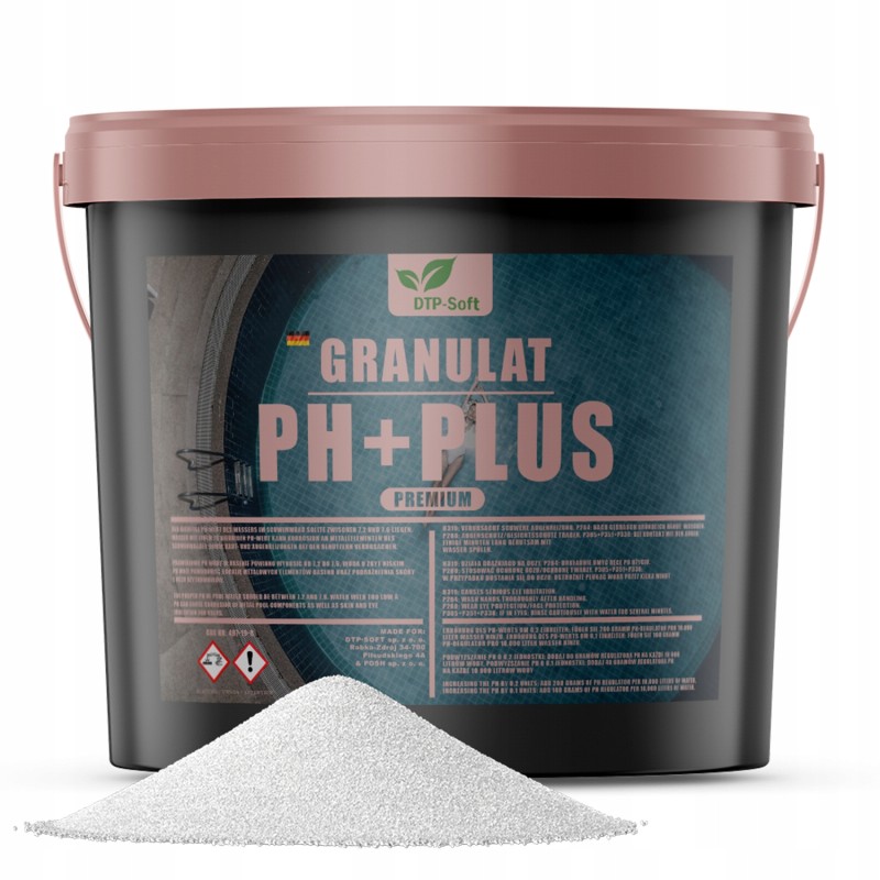 Granulat do basenu podwyższanie pH+ plus chemia do basenu jacuzzi spa 3kg