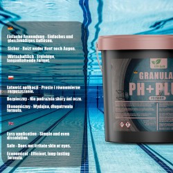 Granulat do basenu podwyższanie pH+ plus chemia do basenu jacuzzi spa 3kg