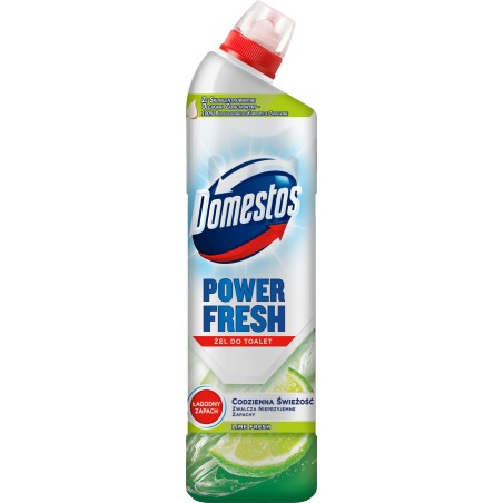 Domestos Power Fresh żel płyn 700ml limonka czyszczenie WC