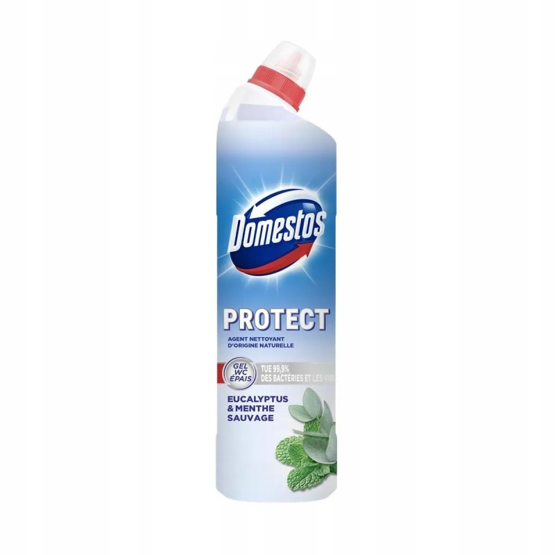 Domestos Protect Żel Płyn 700ml eukaliptus mięta środek czyszczący