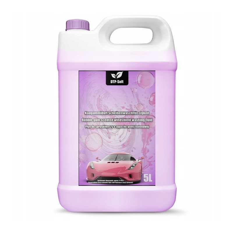 5L Płyn do spryskiwaczy Guma balonowa Sprysk letni 5 litrów PREMIUM