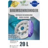 ZMYWACZ DO HAMULCÓW tarcz klocków odtłuszczacz BRAKE CLEANER TOP 20L
