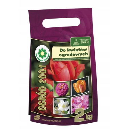 Nawóz do kwiatów ogrodowychgranulat worek 2kg
