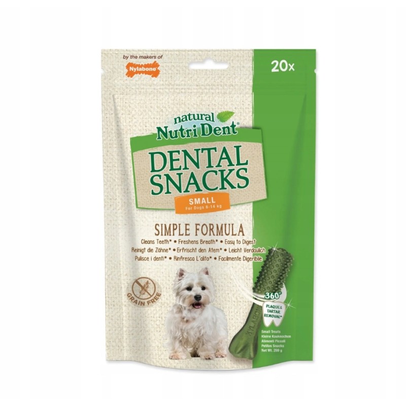 Natural Nutri Dent Przysmak Do Czyszczenia Zębów dla psa 20x 280g
