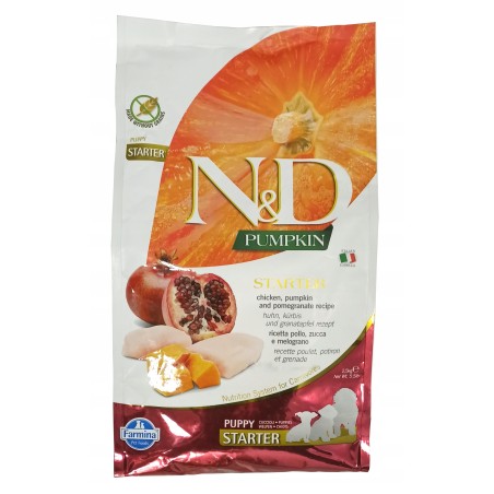 Farmina ND Puppy Starter Pumpkin karma sucha dla szczeniąt kurczak 2,5 kg