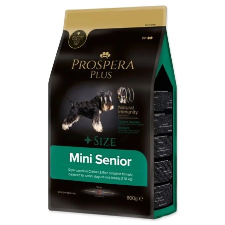 Prospera Plus Mini Senior sucha karma z kurczakiem 800g