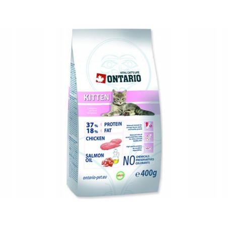Ontario Cat Kitten Chicken sucha karma dla kociąt kurczak 400g