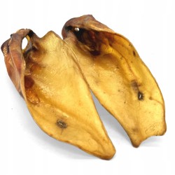 48 sztuki Suszone Uszy Wołowe Naturalny Przysmak dla Psa 4x12 sztuk