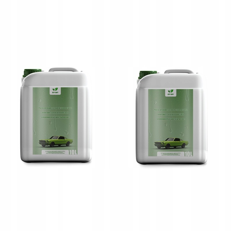 Płyn do spryskiwaczy Zielone Jabłko SpryskLetni 2x 10Litrów PREMIUM