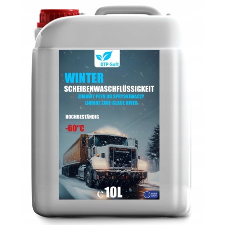 PŁYN DO SPRYSKIWACZY ZIMOWY KONCENTRAT -60 ZAPACHOWY 10L