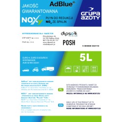 5L AdBlue Płyn katalityczny redukcja spalin 5 litrów Premium