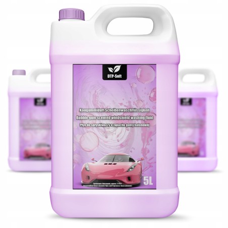 15L Płyn do spryskiwaczy Guma balonowa Sprysk letni 3 x 5 litrów PREMIUM