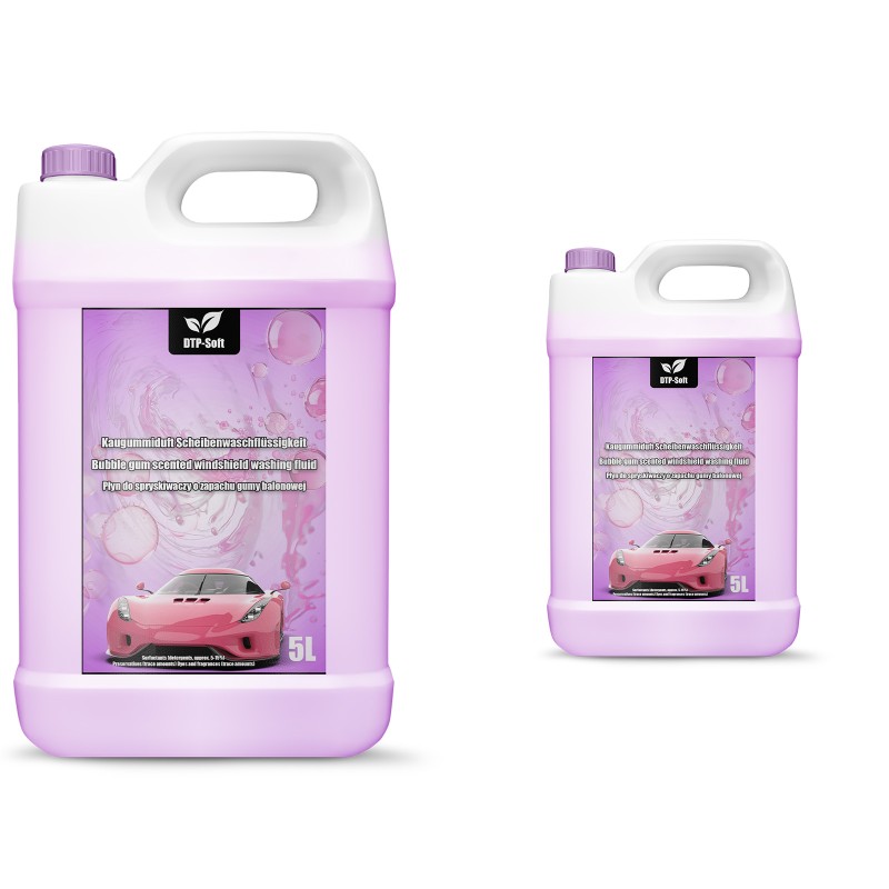 10L Płyn do spryskiwaczy Guma balonowa Sprysk letni 2 x 5 litrów PREMIUM