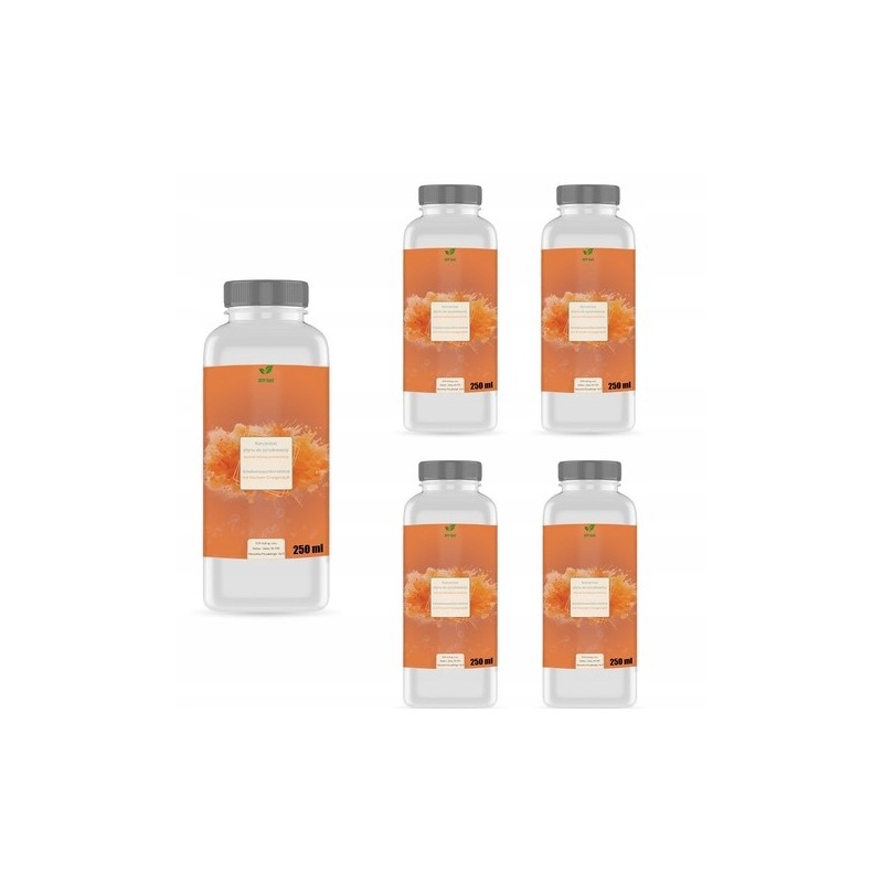 Płyn do spryskiwaczy LETNI POMARAŃCZ KONCENTRAT 1:100 5x250 ml wydajny