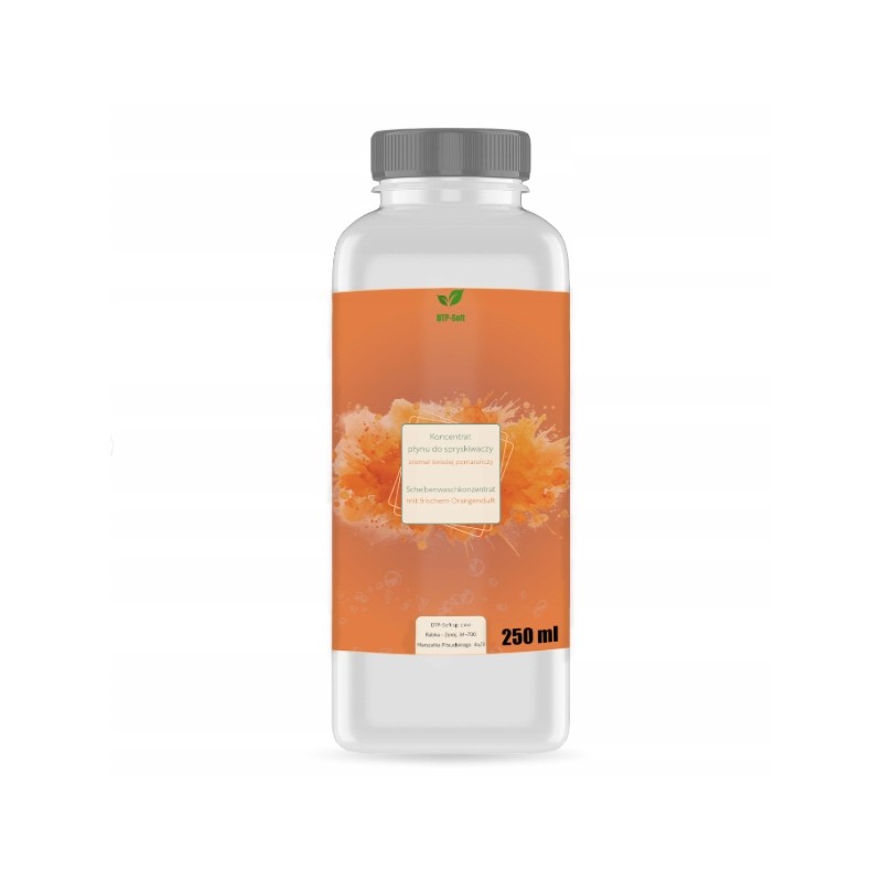 Płyn do spryskiwaczy LETNI POMARAŃCZ KONCENTRAT 1:100 250 ml wydajny