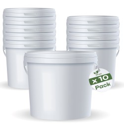 10x 5L Wiaderko Plastikowe...