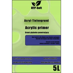 GRUNT AKRYLOWYgŁĘBOKO PENETRUJĄCY PREMIUM 3x5L