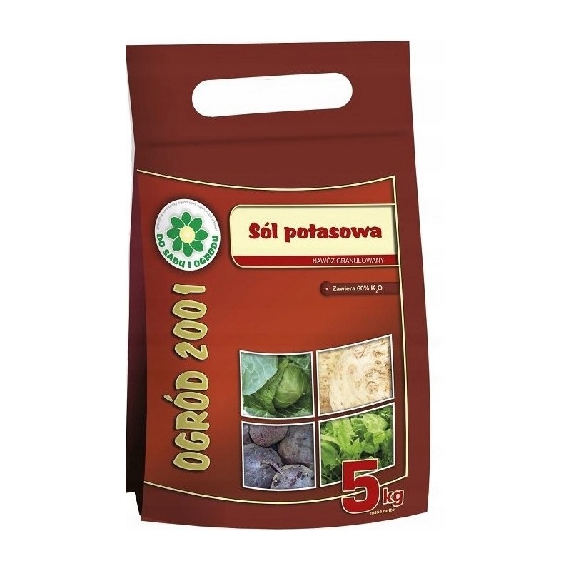 5kg Sól potasowa 60% nazwózgranulat worek