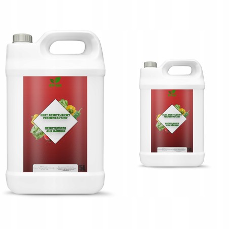 Ocet spirytusowy fermentacyjny 10% 2 x 5L