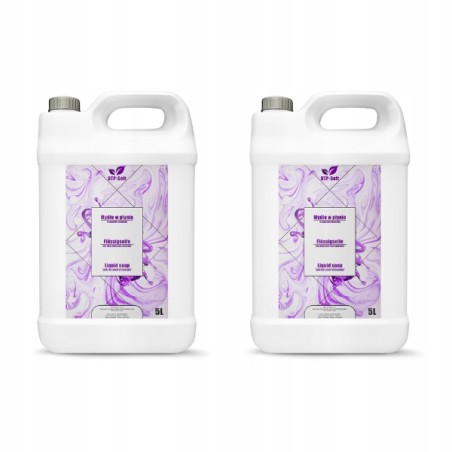Mydło w płynie do mycia rąk zapachowe lawenda 2x5 litrów Podhale TOP