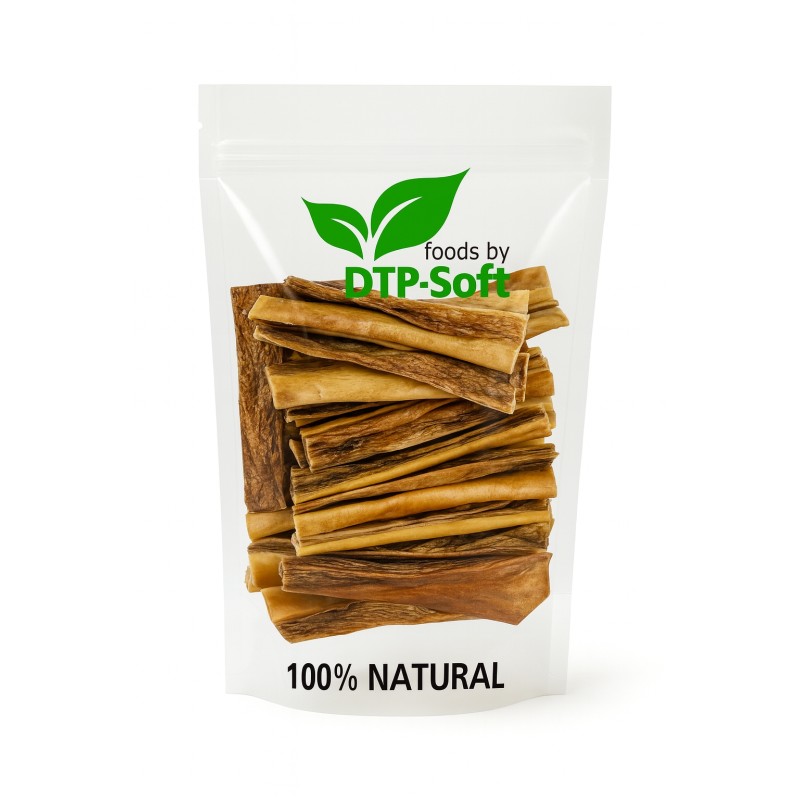 500 g Suszona Skóra Jelenia Jeleń Naturalny Gryzak Przysmak dla Psa 500g