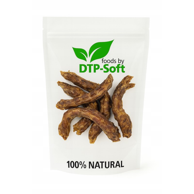 1 kg Suszone Szyjki Kurze Naturalny Przysmak dla Psa 1kg