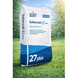 SALETRZAK 27 PLUS 25kg Nawóz azotowy GRUPA AZOTY granulat DO TRAWY WARZYW