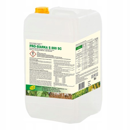 Nawóz Makrosładnikowy 20L Pro-Siarka S 800 SC 20 litrów TOP