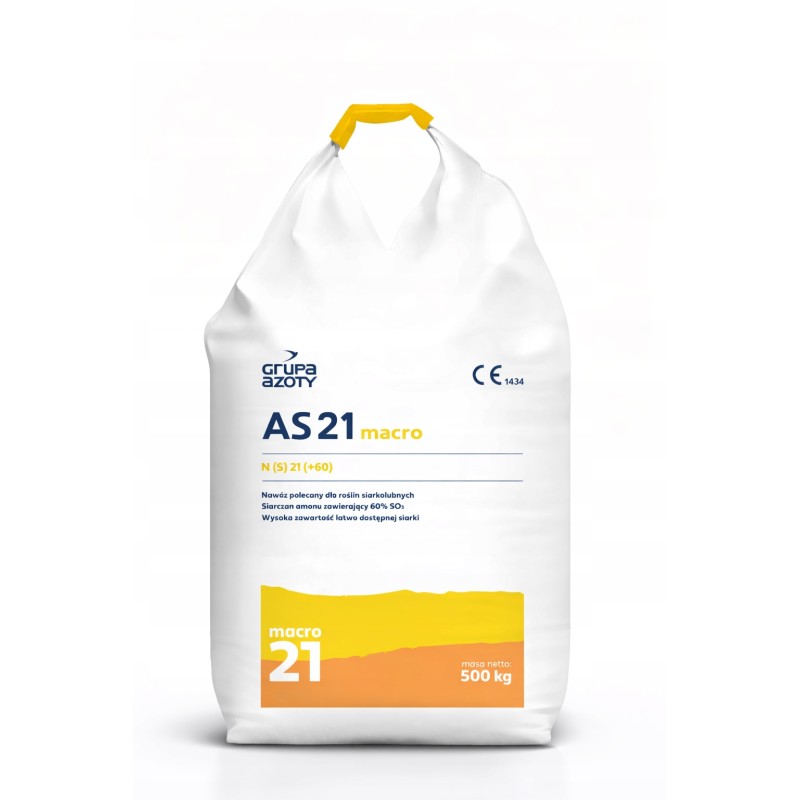 Siarczan amonu 500kg - granulat do roślin - nawóz zakwaszający gleby Paleta