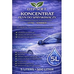 Płyn do spryskiwaczy letni KONCENTRAT 1do100 Świeża Bryza Oceanu 5Lna500L